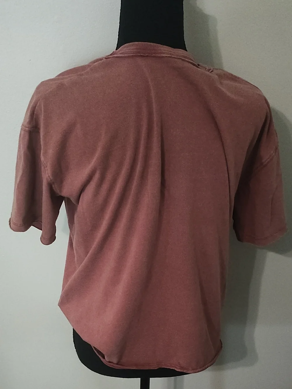 Old Navy Short Sleeve Crew Neck Tee in Dusty Rose